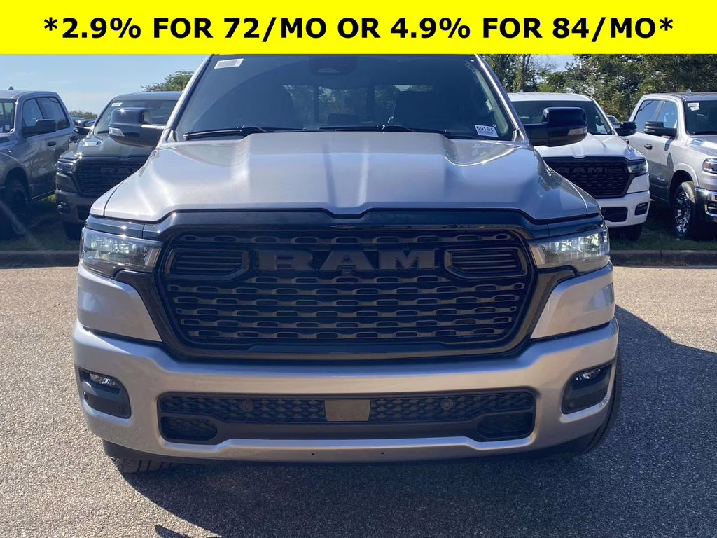 2026 Billet Silver Metallic Clearcoat Ram 1500 Big Horn/Lone Star 4X4 Truck