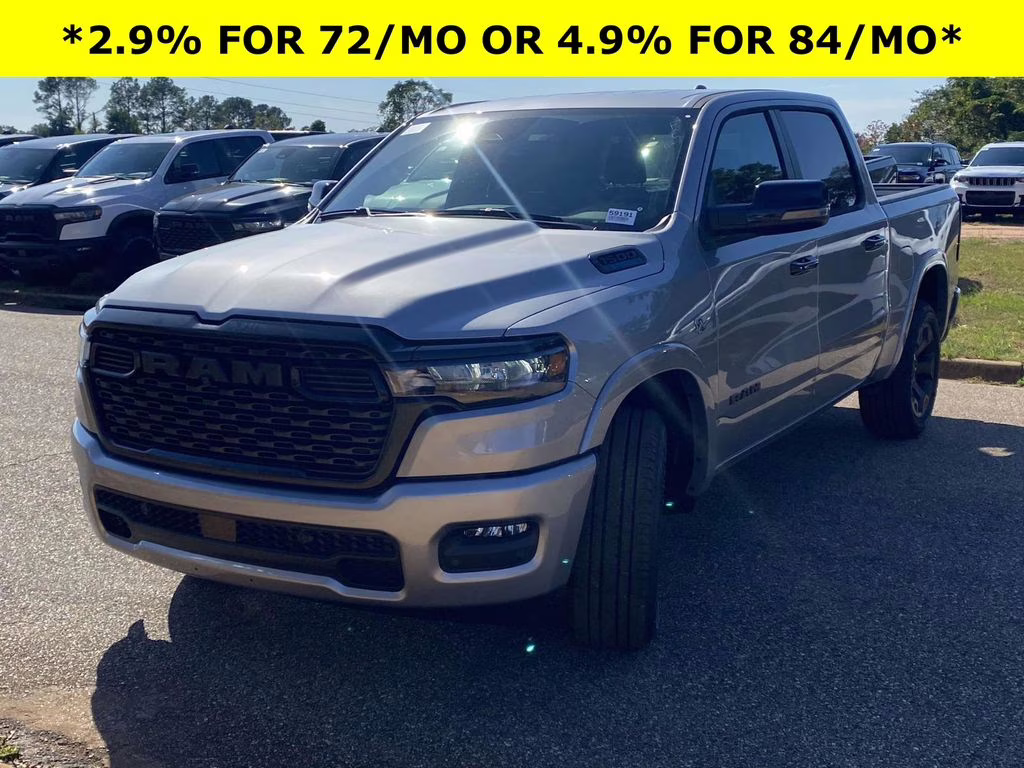 2026 Billet Silver Metallic Clearcoat Ram 1500 Big Horn/Lone Star 4X4 Truck