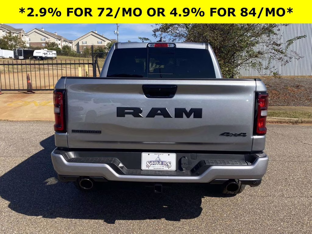 2026 Billet Silver Metallic Clearcoat Ram 1500 Big Horn/Lone Star 4X4 Truck