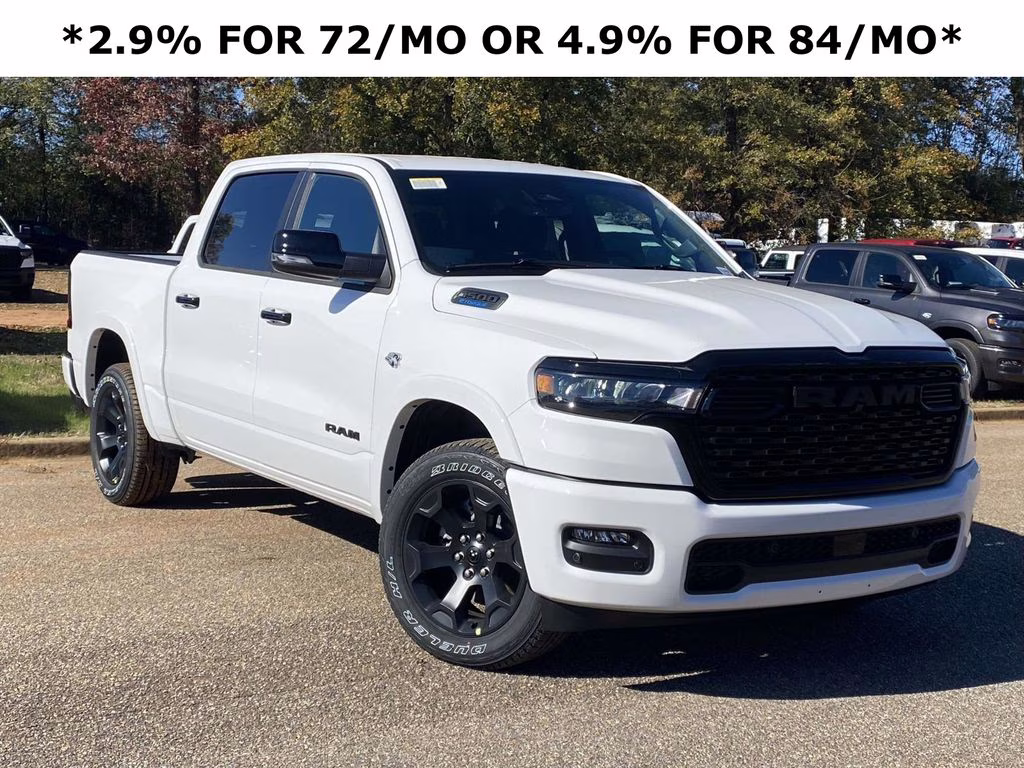 2026 Bright White Clearcoat Ram 1500 Big Horn/Lone Star 4X4 Truck