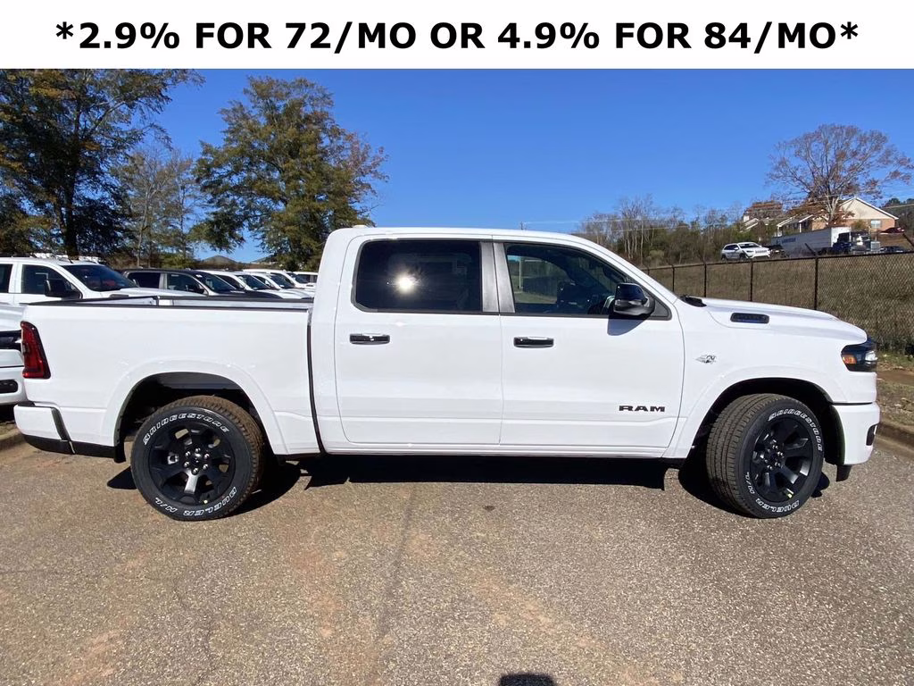 2026 Bright White Clearcoat Ram 1500 Big Horn/Lone Star 4X4 Truck