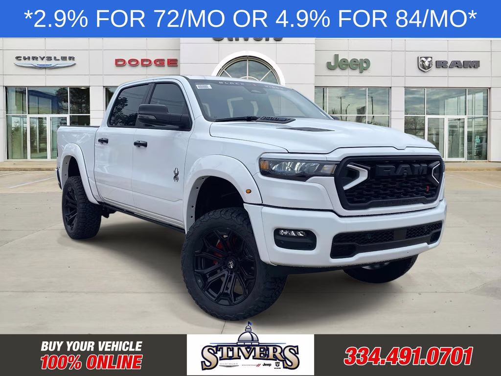 2026 Bright White Clearcoat Ram 1500 Big Horn/Lone Star 4X4 Truck