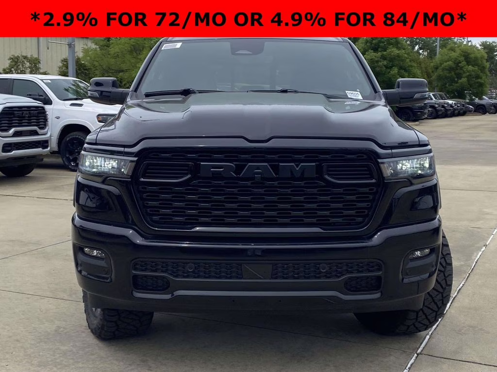 2026 Diamond Black Crystal Pearlcoat Ram 1500 Big Horn/Lone Star 4X4 Truck