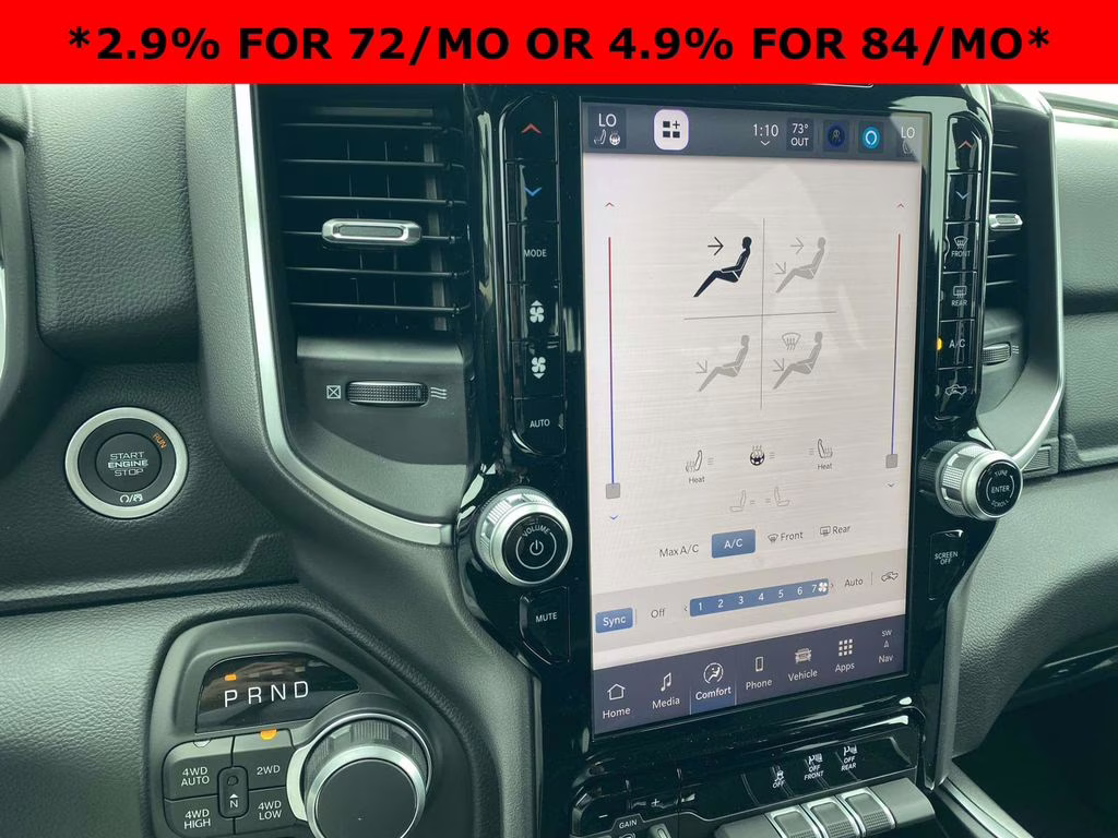 2026 Diamond Black Crystal Pearlcoat Ram 1500 Big Horn/Lone Star 4X4 Truck