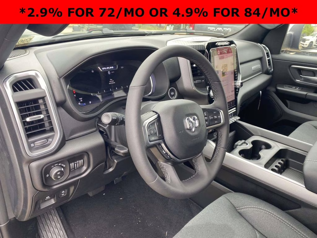 2026 Diamond Black Crystal Pearlcoat Ram 1500 Big Horn/Lone Star 4X4 Truck