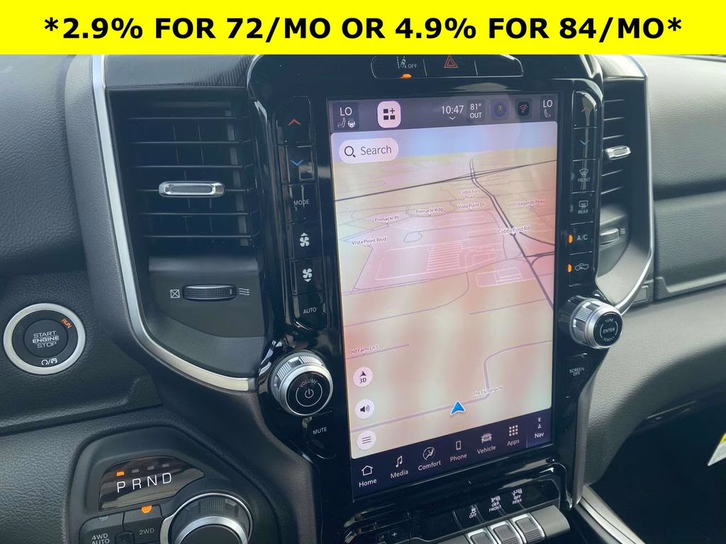 2026 Granite Crystal Metallic Clearcoat Ram 1500 Big Horn/Lone Star 4X4 Truck