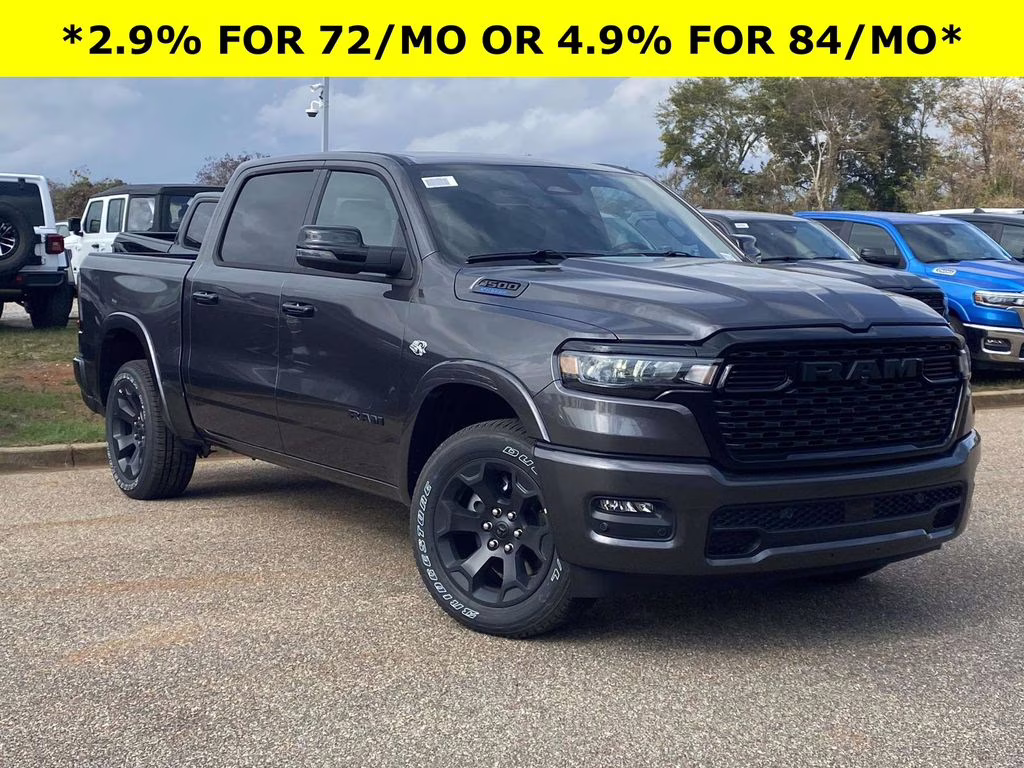 2026 Granite Crystal Metallic Clearcoat Ram 1500 Big Horn/Lone Star 4X4 Truck