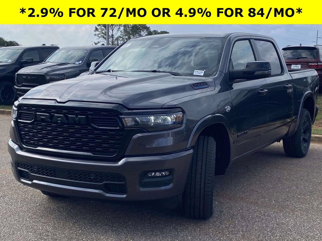 2026 Granite Crystal Metallic Clearcoat Ram 1500 Big Horn/Lone Star 4X4 Truck