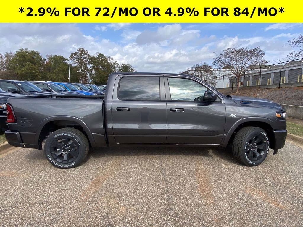2026 Granite Crystal Metallic Clearcoat Ram 1500 Big Horn/Lone Star 4X4 Truck