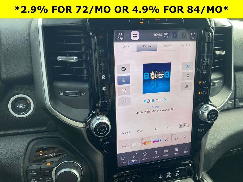 2026 Granite Crystal Metallic Clearcoat Ram 1500 Big Horn/Lone Star 4X4 Truck