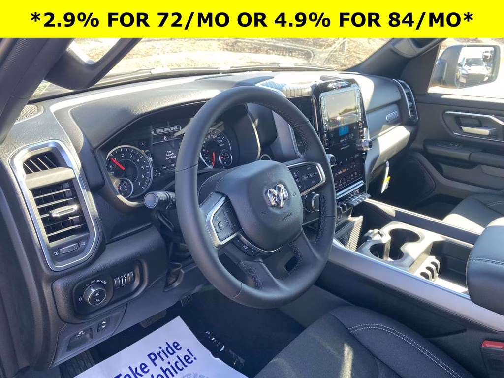 2026 Diamond Black Crystal Pearlcoat Ram 1500 Big Horn/Lone Star 4X4 Truck