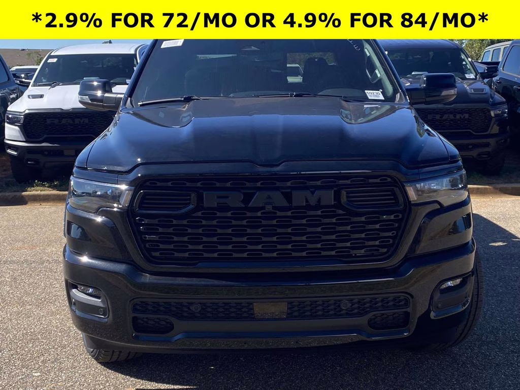 2026 Diamond Black Crystal Pearlcoat Ram 1500 Big Horn/Lone Star 4X4 Truck