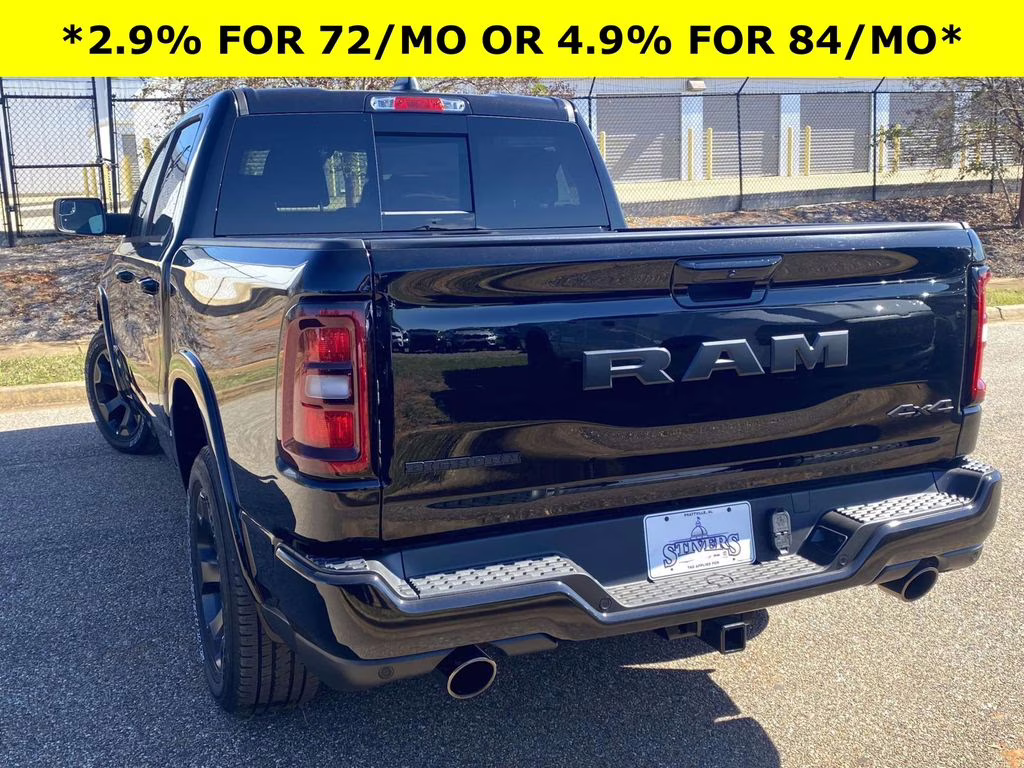 2026 Diamond Black Crystal Pearlcoat Ram 1500 Big Horn/Lone Star 4X4 Truck