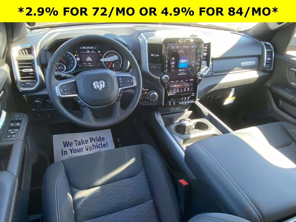 2026 Diamond Black Crystal Pearlcoat Ram 1500 Big Horn/Lone Star 4X4 Truck