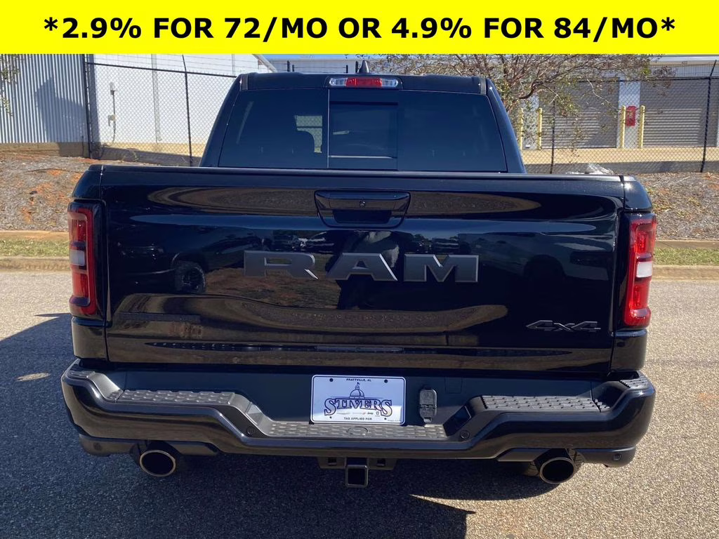 2026 Diamond Black Crystal Pearlcoat Ram 1500 Big Horn/Lone Star 4X4 Truck