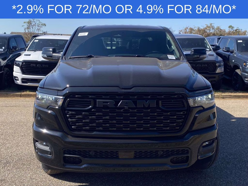 2026 Diamond Black Crystal Pearlcoat Ram 1500 Big Horn/Lone Star 4X4 Truck
