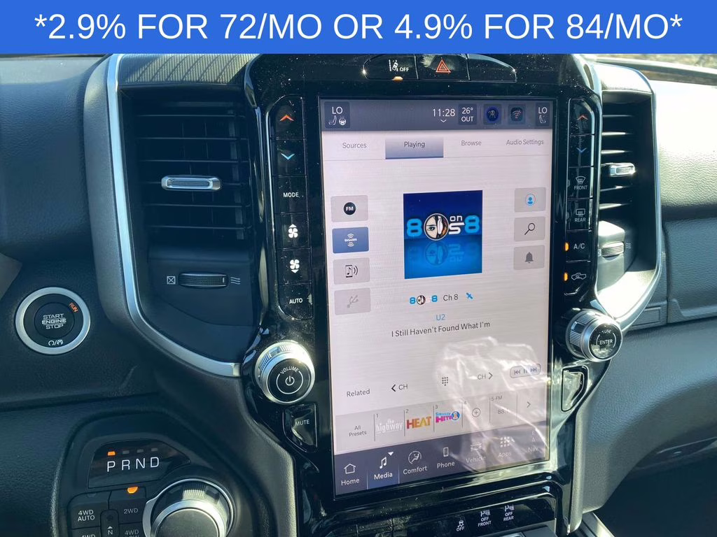 2026 Diamond Black Crystal Pearlcoat Ram 1500 Big Horn/Lone Star 4X4 Truck