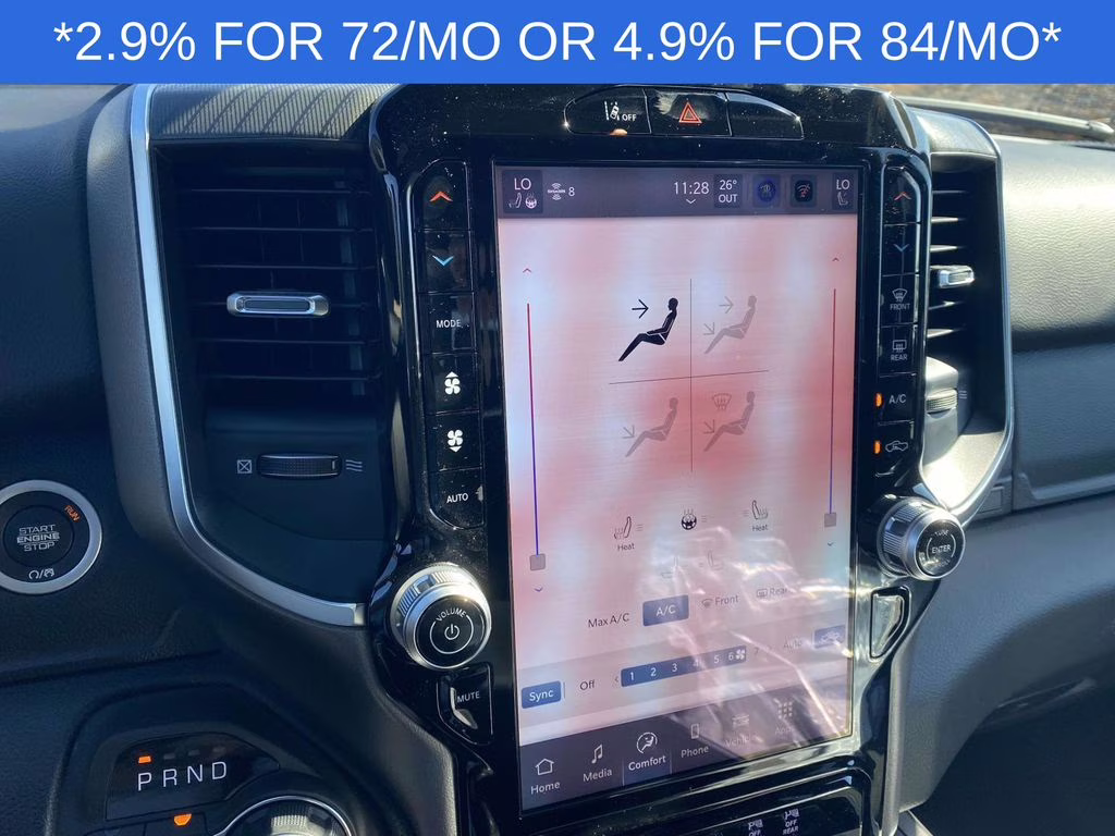 2026 Diamond Black Crystal Pearlcoat Ram 1500 Big Horn/Lone Star 4X4 Truck