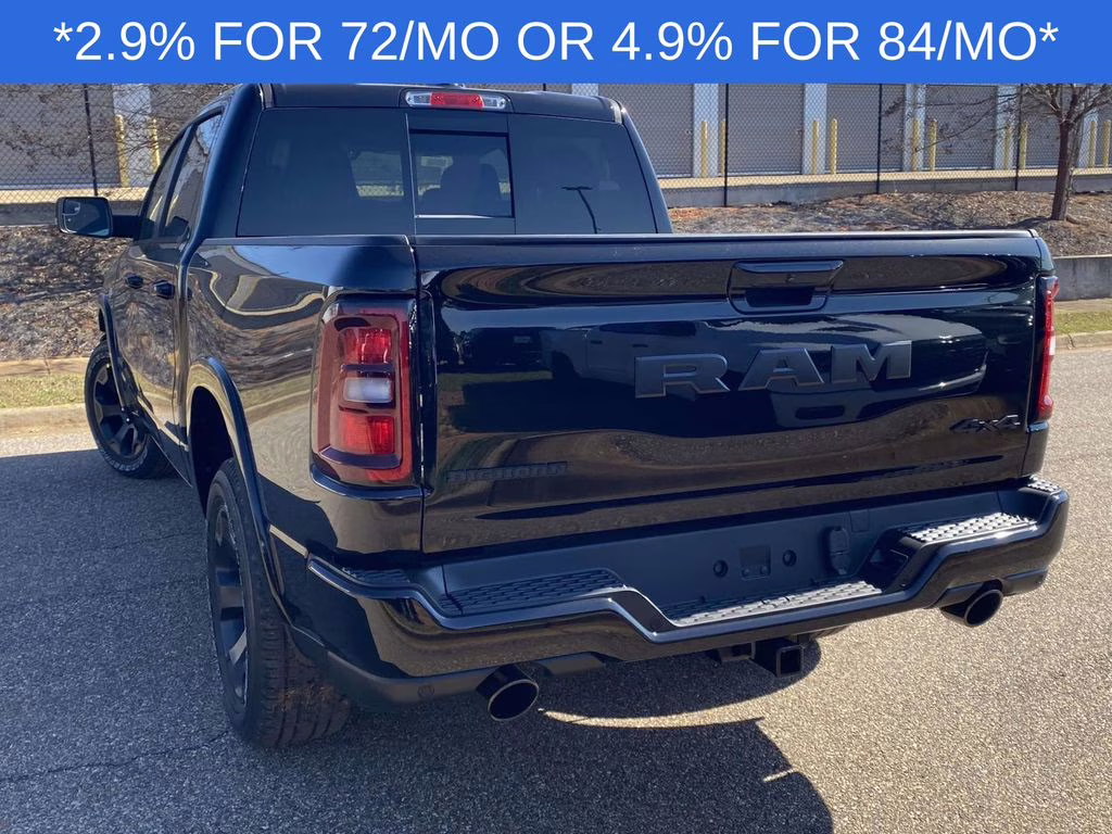 2026 Diamond Black Crystal Pearlcoat Ram 1500 Big Horn/Lone Star 4X4 Truck