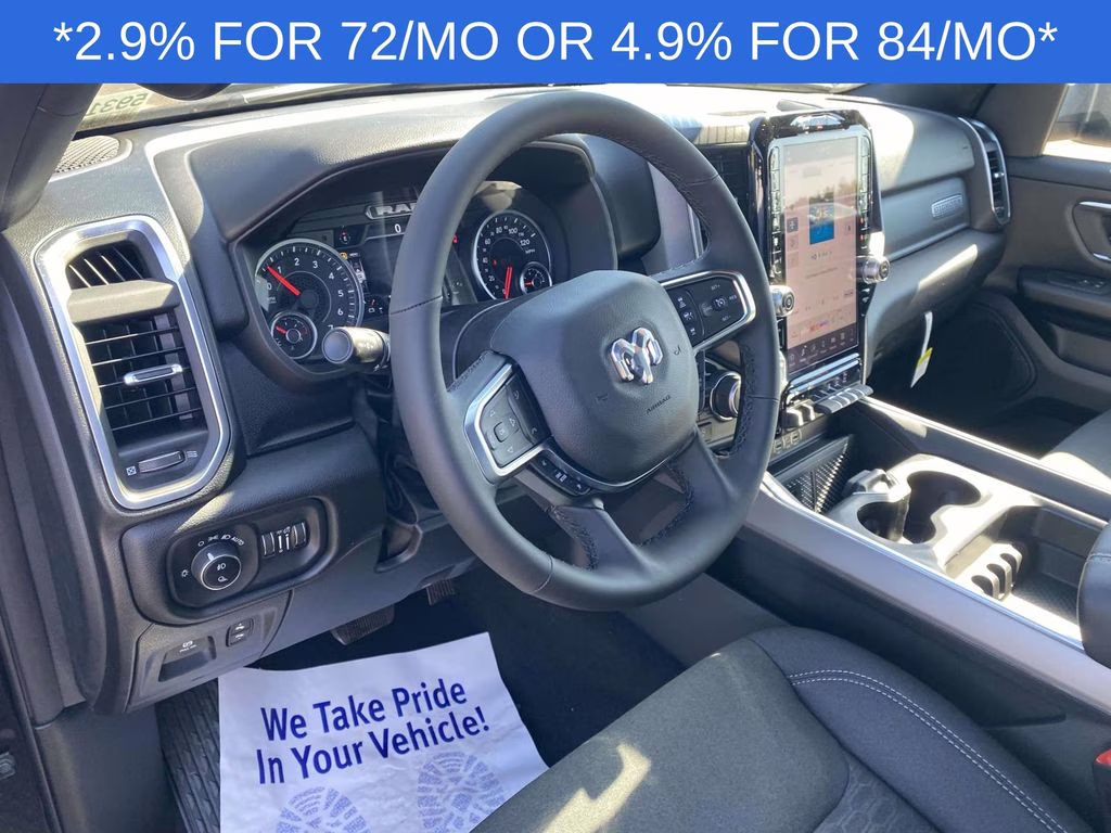 2026 Diamond Black Crystal Pearlcoat Ram 1500 Big Horn/Lone Star 4X4 Truck