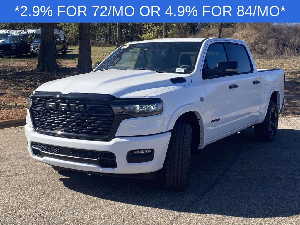 2026 Bright White Clearcoat Ram 1500 Big Horn/Lone Star 4X4 Truck
