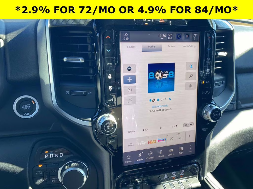 2026 Bright White Clearcoat Ram 1500 Big Horn/Lone Star 4X4 Truck