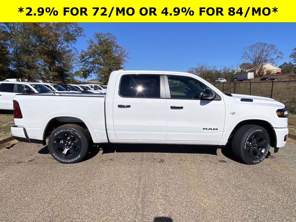 2026 Bright White Clearcoat Ram 1500 Big Horn/Lone Star 4X4 Truck
