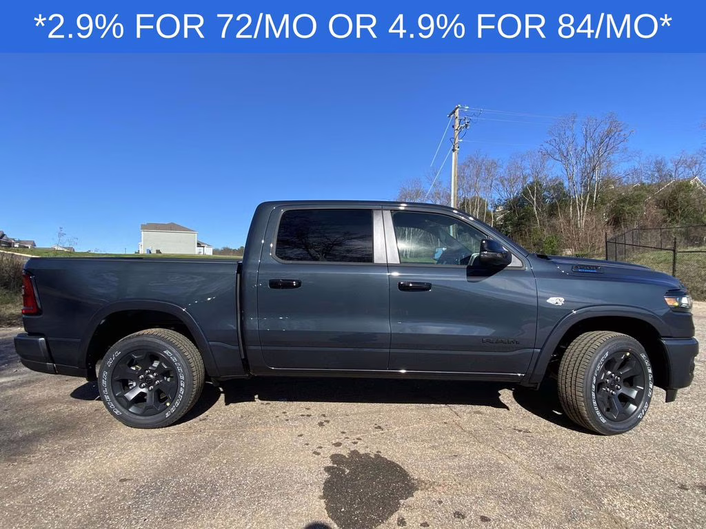 2026 Forged Blue Metallic Ram 1500 Big Horn/Lone Star 4X4 Truck