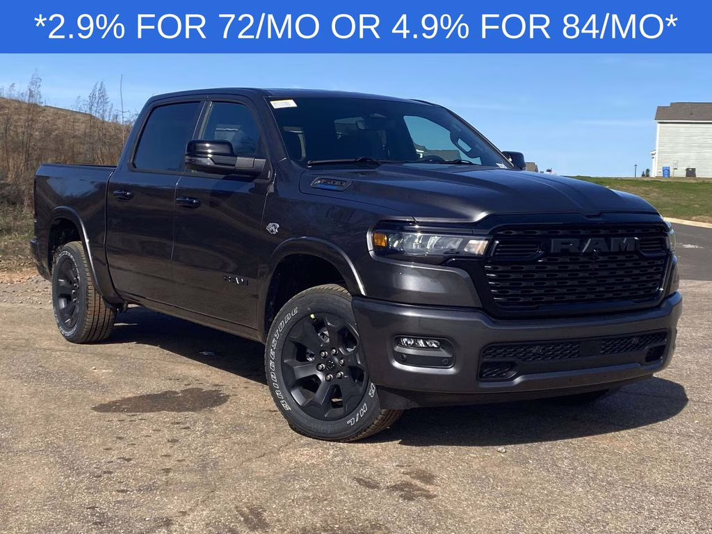 2026 Granite Crystal Metallic Clearcoat Ram 1500 Big Horn/Lone Star 4X4 Truck