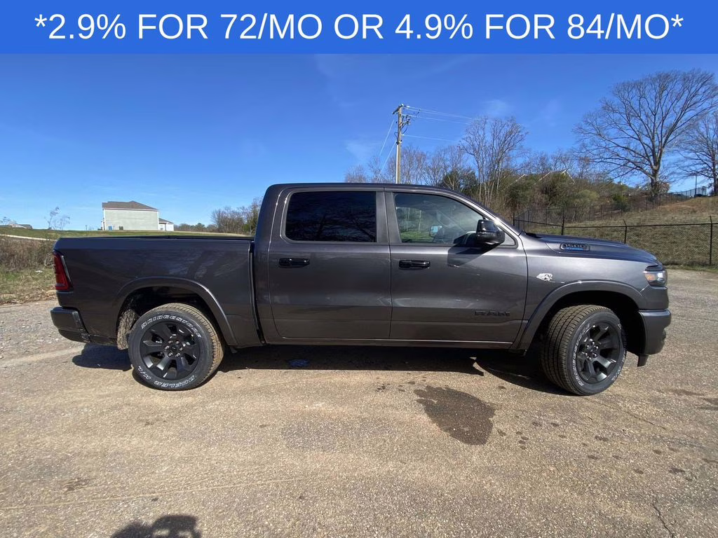2026 Granite Crystal Metallic Clearcoat Ram 1500 Big Horn/Lone Star 4X4 Truck