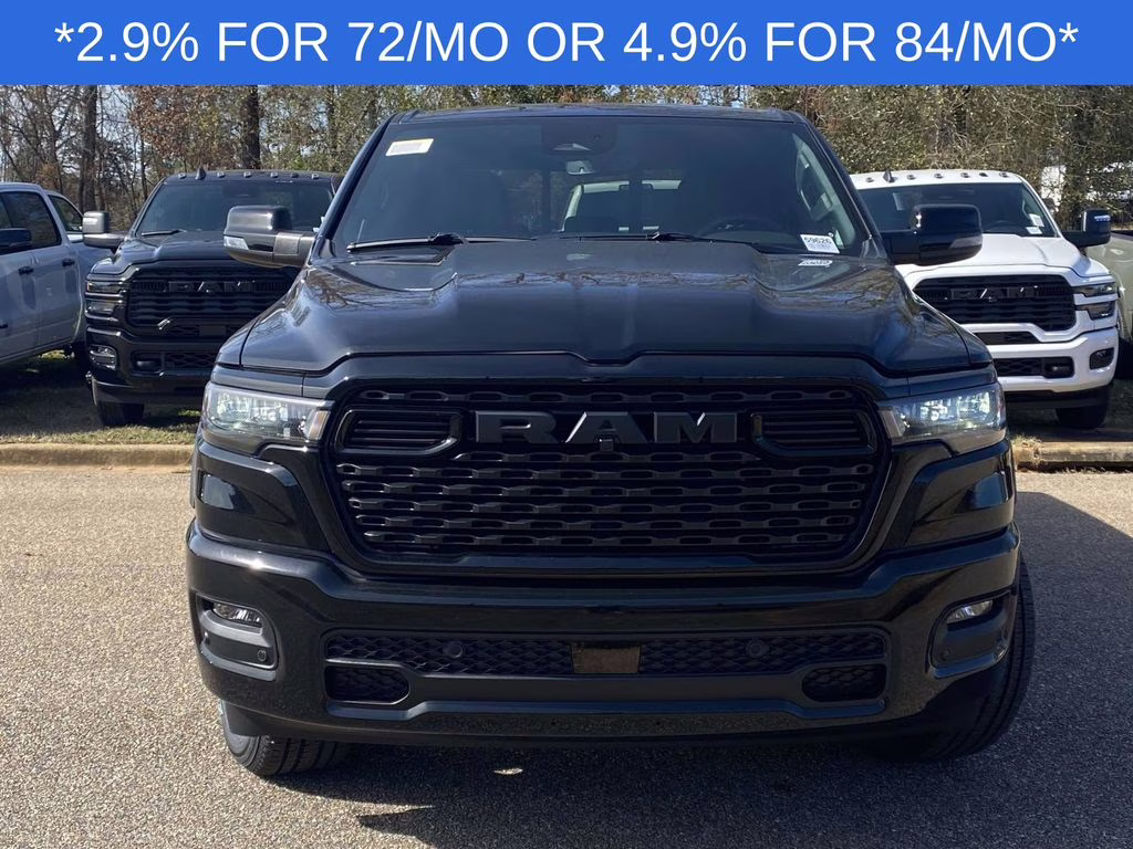 2026 Diamond Black Crystal Pearlcoat Ram 1500 Big Horn/Lone Star 4X4 Truck