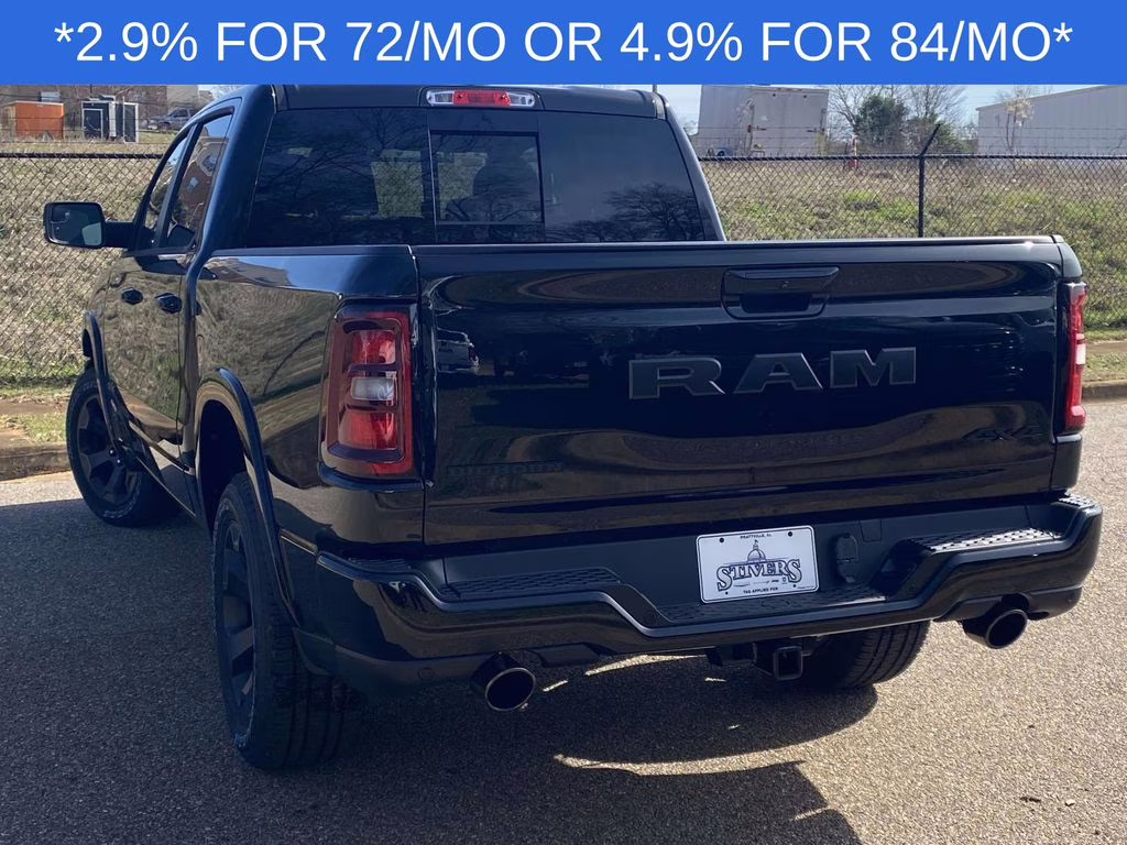 2026 Diamond Black Crystal Pearlcoat Ram 1500 Big Horn/Lone Star 4X4 Truck