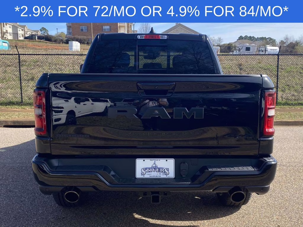 2026 Diamond Black Crystal Pearlcoat Ram 1500 Big Horn/Lone Star 4X4 Truck