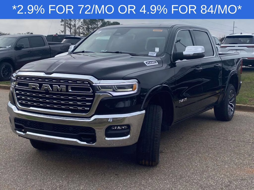 2026 Diamond Black Crystal Pearlcoat Ram 1500 Limited 4X4 Truck