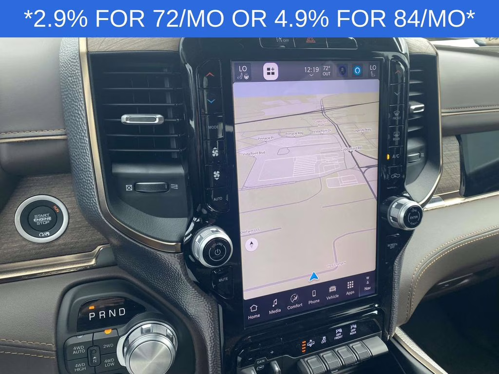 2026 Diamond Black Crystal Pearlcoat Ram 1500 Limited 4X4 Truck