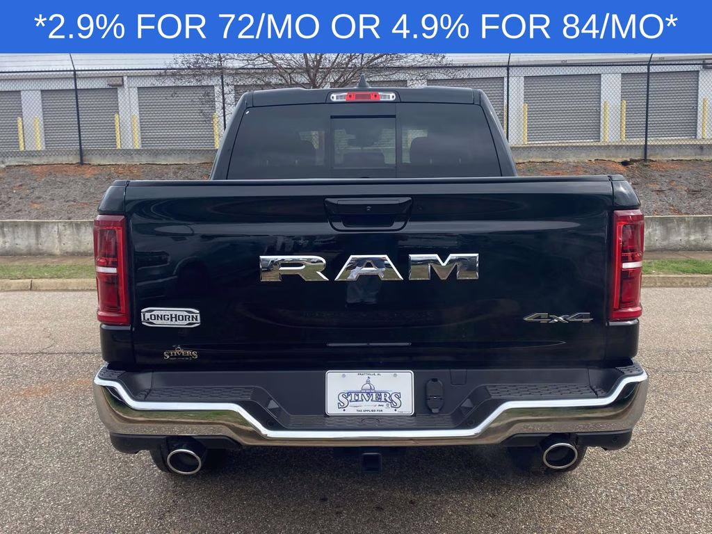 2026 Diamond Black Crystal Pearlcoat Ram 1500 Limited 4X4 Truck