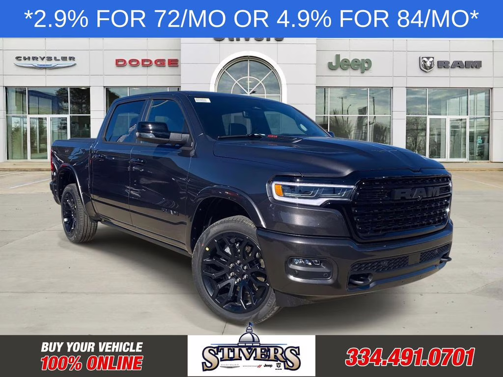 2026 Granite Crystal Metallic Clearcoat Ram 1500 Limited 4X4 Truck