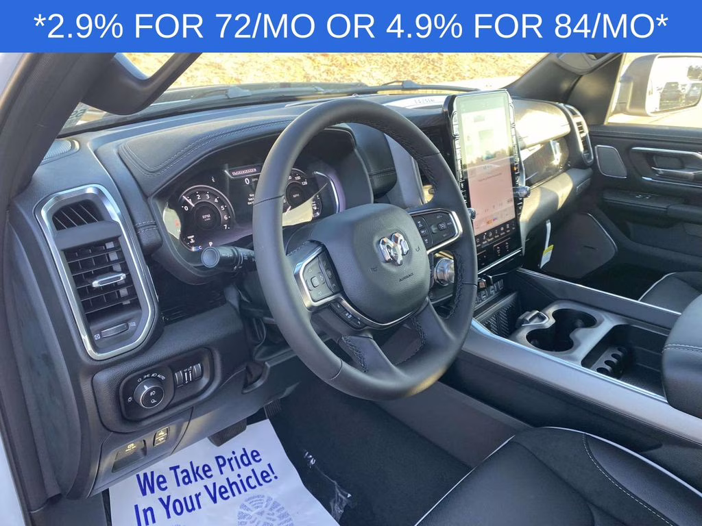 2026 Bright White Clearcoat Ram 1500 Laramie 4X4 Truck