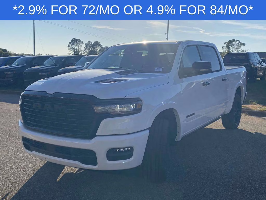 2026 Bright White Clearcoat Ram 1500 Laramie 4X4 Truck