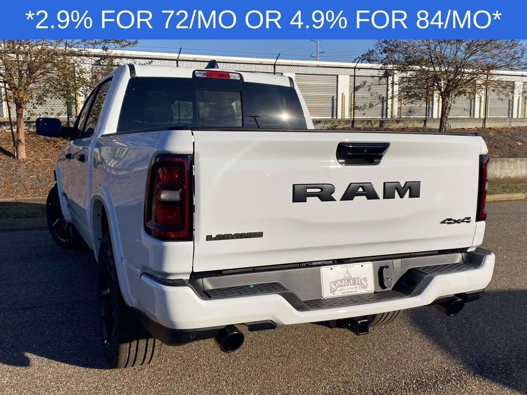 2026 Bright White Clearcoat Ram 1500 Laramie 4X4 Truck