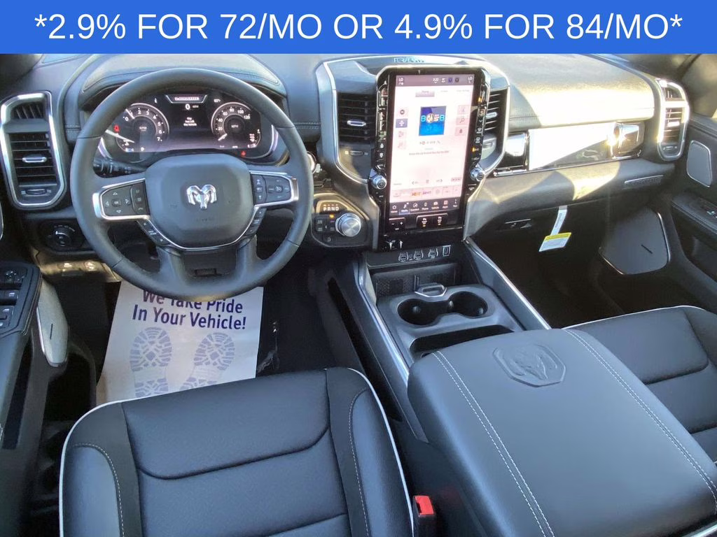 2026 Bright White Clearcoat Ram 1500 Laramie 4X4 Truck