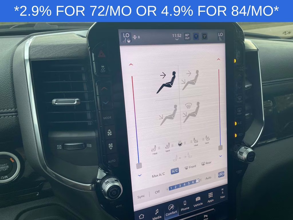 2026 Granite Crystal Metallic Clearcoat Ram 1500 Laramie 4X4 Truck