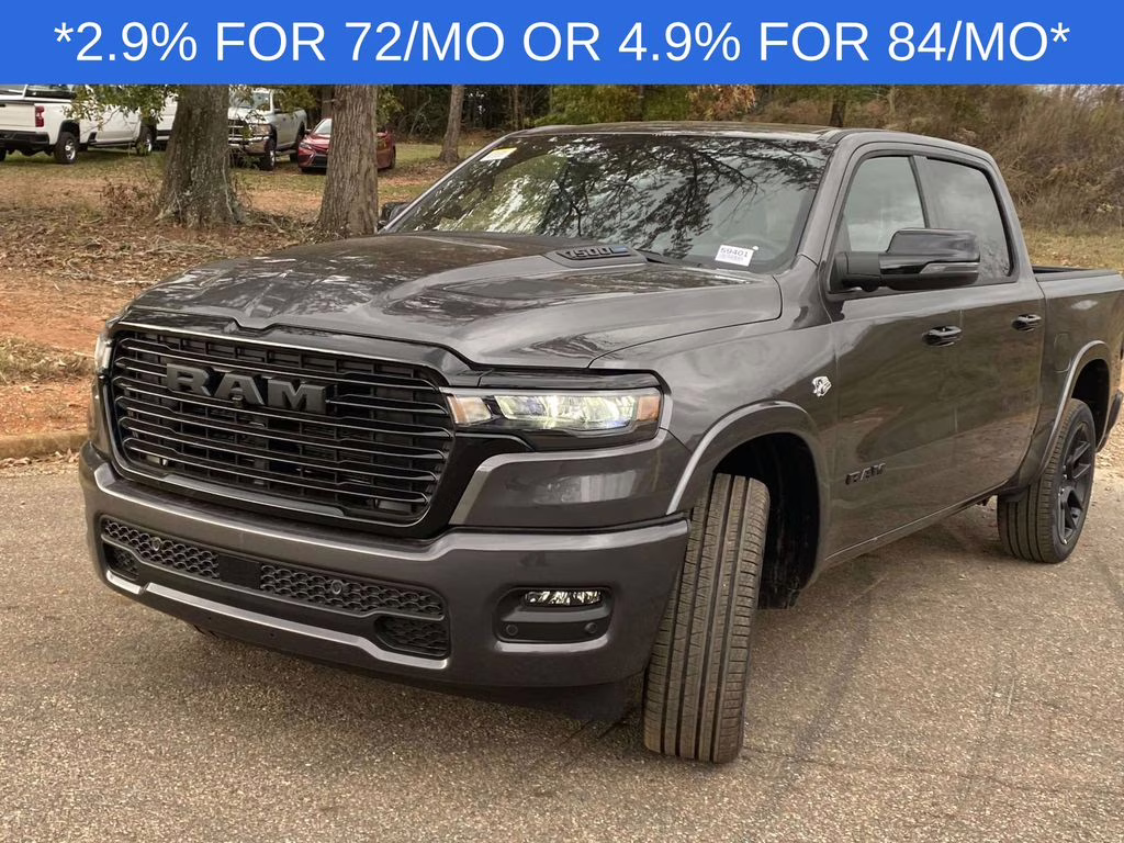 2026 Granite Crystal Metallic Clearcoat Ram 1500 Laramie 4X4 Truck