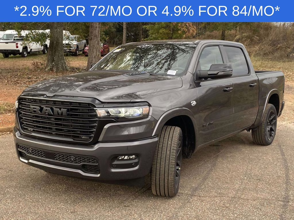 2026 Granite Crystal Metallic Clearcoat Ram 1500 Laramie 4X4 Truck