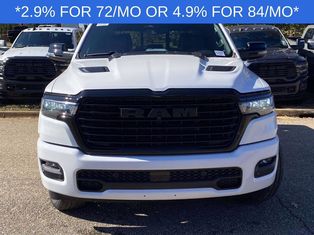 2026 Bright White Clearcoat Ram 1500 Laramie 4X4 Truck