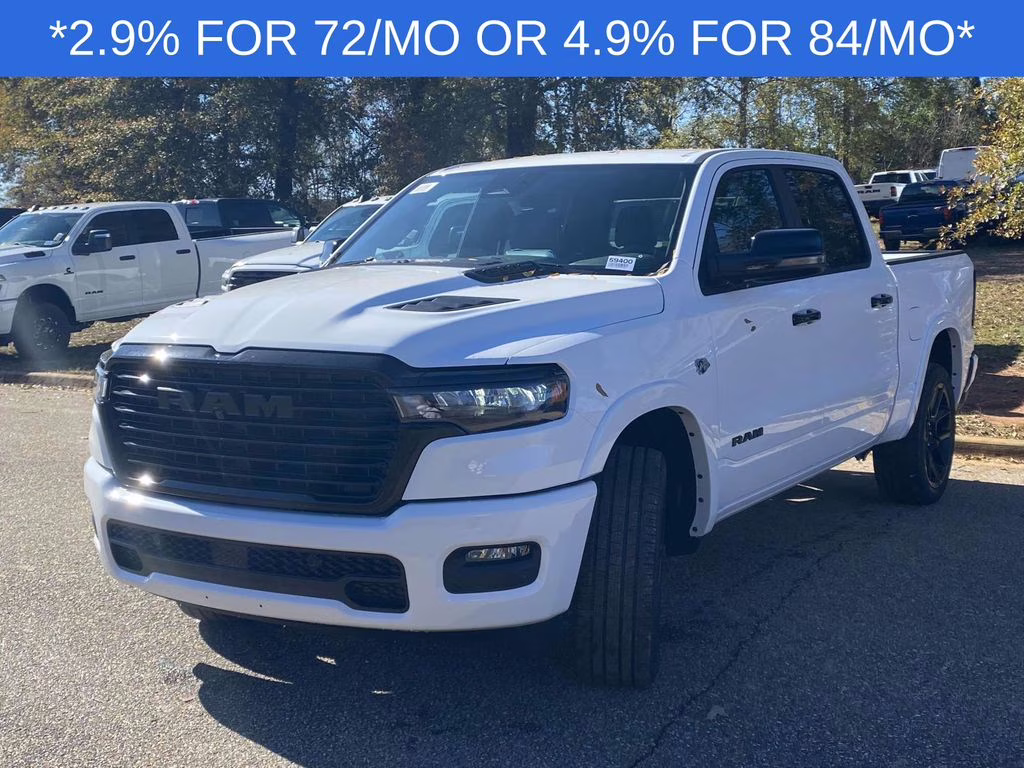 2026 Bright White Clearcoat Ram 1500 Laramie 4X4 Truck