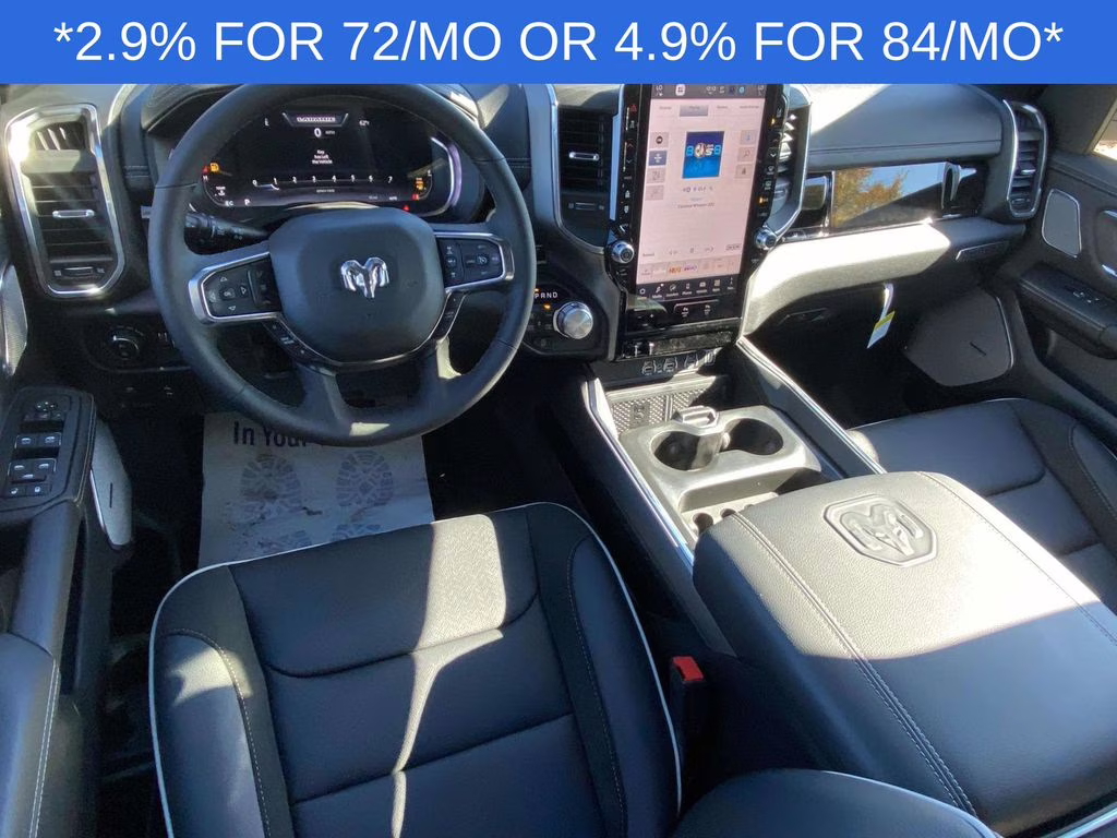 2026 Bright White Clearcoat Ram 1500 Laramie 4X4 Truck