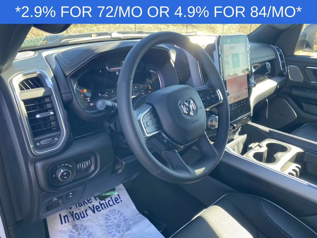 2026 Bright White Clearcoat Ram 1500 Laramie 4X4 Truck