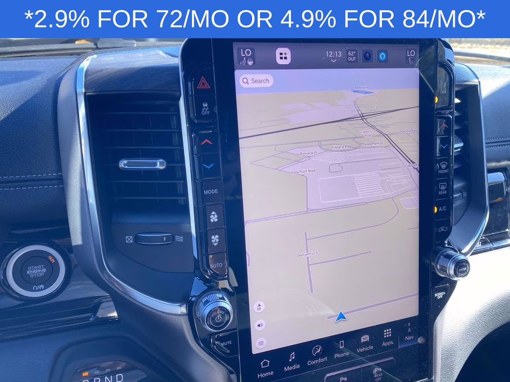2026 Bright White Clearcoat Ram 1500 Laramie 4X4 Truck
