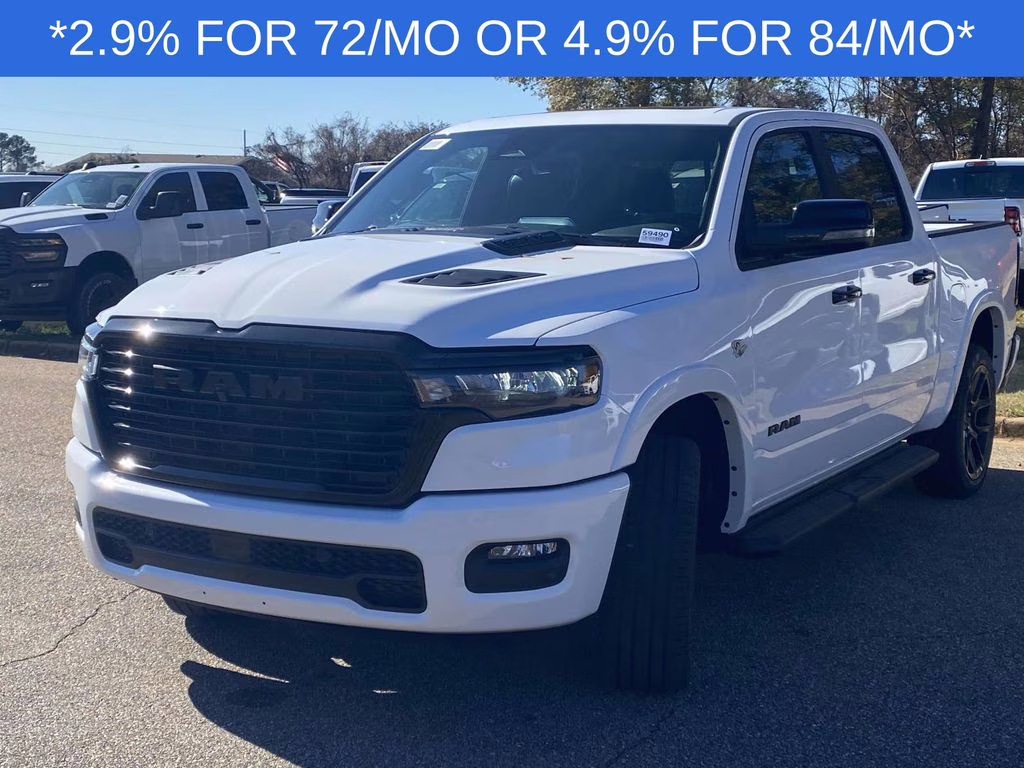 2026 Bright White Clearcoat Ram 1500 Laramie 4X4 Truck